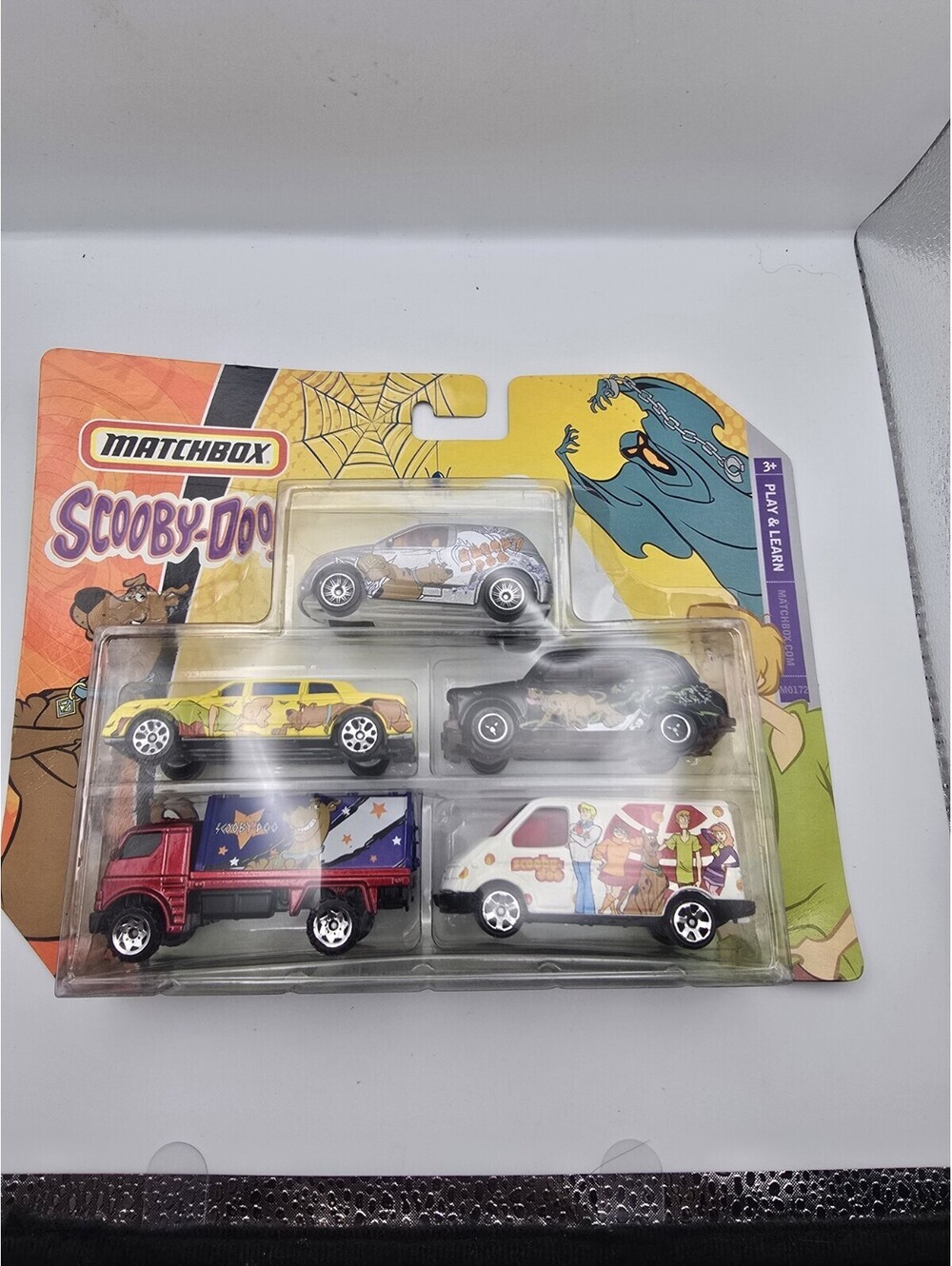 New In Sealed Packaging 2008 Matchbox Scooby Doo 5-Pack Diecast Cars M0172